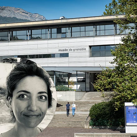 Photo de Sylvie Bello et du musée de Grenoble