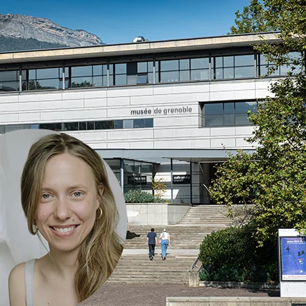 Photo de Louise Chennevièr et du musée de Grenoble