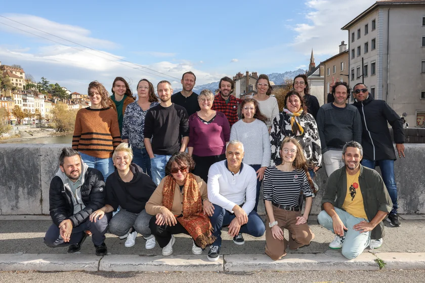 Photo de l'équipe de la maison de la vie associative et citoyenne