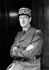 Portrait de Charles de Gaulle.